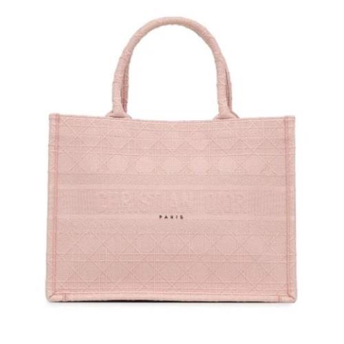 Dior Vintage Pre-owned Canvas dior-vskor Pink, Dam