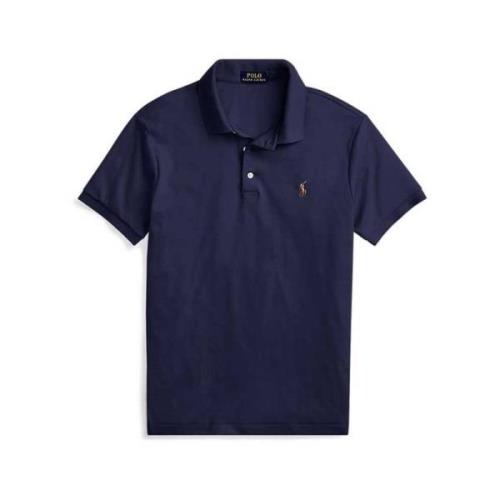 Ralph Lauren Avslappnad Bomull T-shirt Blue, Herr