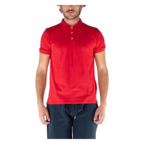 Colmar Polo Shirts Red, Herr