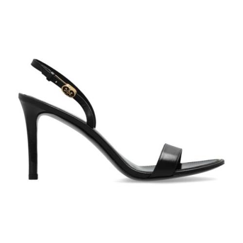 Tory Burch High Heel Sandals Black, Dam