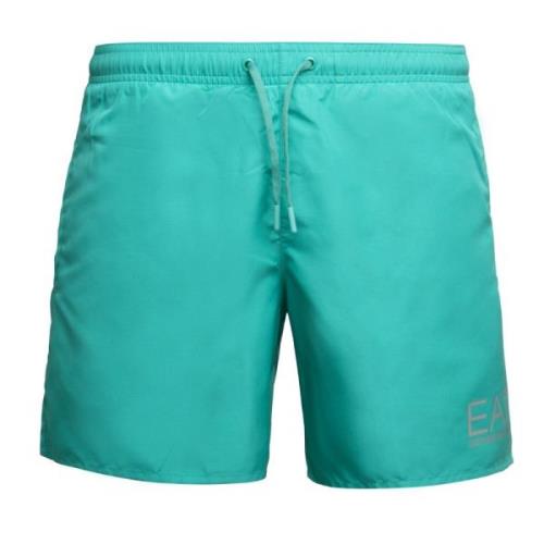 Emporio Armani EA7 Herr Badshorts Grön Green, Herr