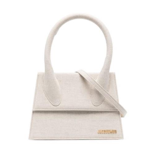 Jacquemus Stor Chiquito Väska Beige, Dam