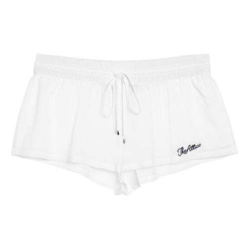 The Attico Korta Denim Shorts White, Dam