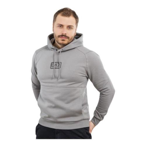 Emporio Armani EA7 Herr Sweatshirt EA7 6Rpm96-Pj07Z Gray, Herr