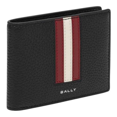 Bally Horisontell Band Plånbok Black, Herr