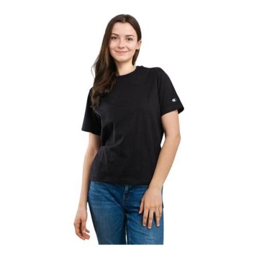 Champion Dam T-shirt relaxed fit Black, Dam