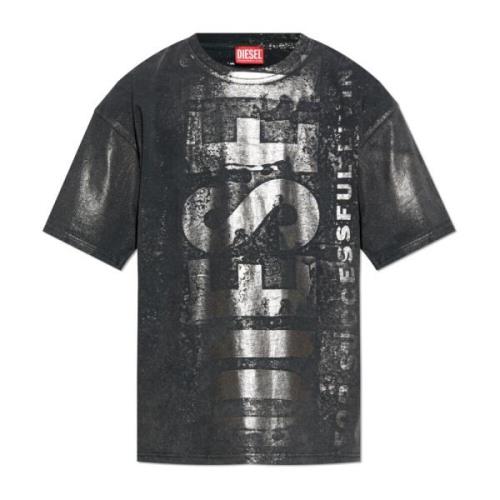 Diesel T-shirt T-Boxt-Q23 Black, Herr