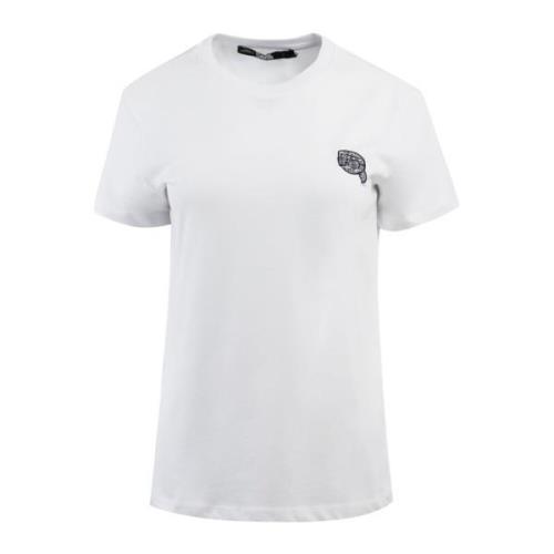 Karl Lagerfeld Iconic 2.0 Dam T-shirt White, Dam