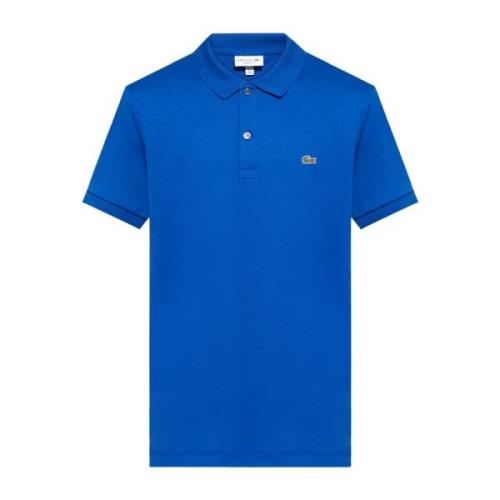 Lacoste Polo med logotyp Blue, Herr