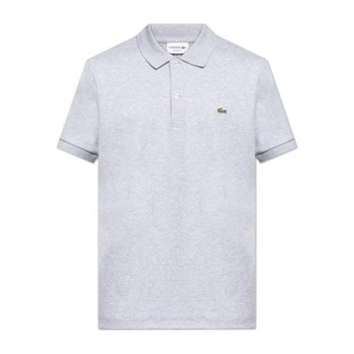 Lacoste Polo med logotyp Gray, Herr