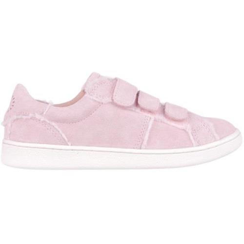 UGG Sneakers i mocka inspirerade av 90-talet med fluffiga sömmar Pink,...