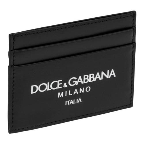 Dolce & Gabbana Kreditkortshållare Plånbok Black, Herr