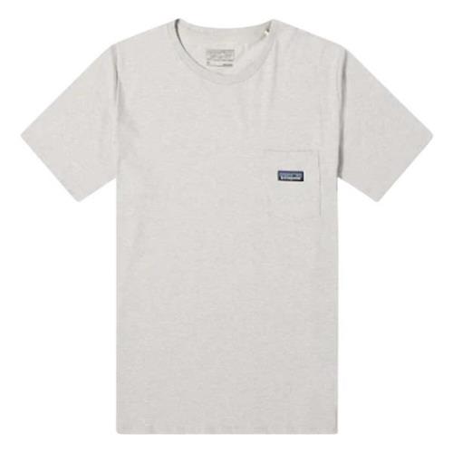 Patagonia Daily Pocket Tee T-shirt Gray, Herr