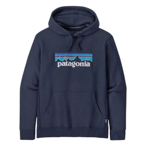 Patagonia P-6 Logo Uprisal Hoodie Blue, Herr