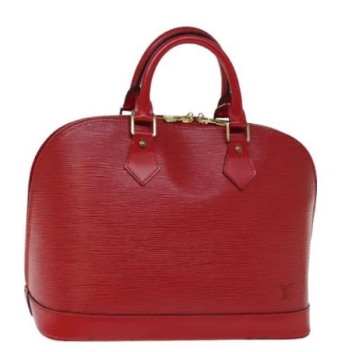 Louis Vuitton Vintage Pre-owned Laeder handvskor Red, Dam