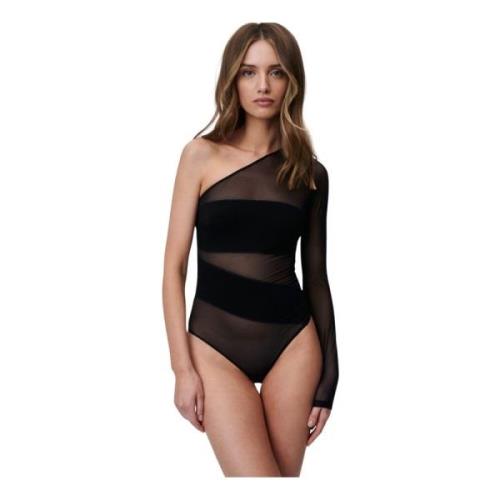 Undress Code and the City Bodysuit Black, Dam