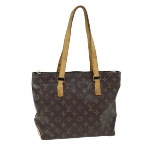 Louis Vuitton Vintage Pre-owned Canvas handvskor Brown, Dam