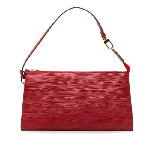 Louis Vuitton Vintage Pre-owned Laeder louis-vuitton-vskor Red, Dam