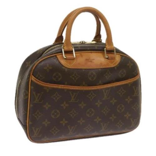 Louis Vuitton Vintage Pre-owned Canvas handvskor Brown, Dam