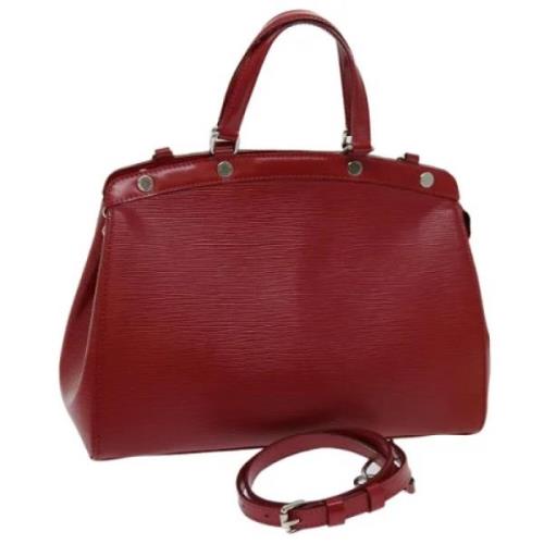 Louis Vuitton Vintage Pre-owned Laeder handvskor Red, Dam