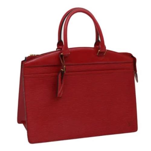 Louis Vuitton Vintage Pre-owned Laeder handvskor Red, Dam