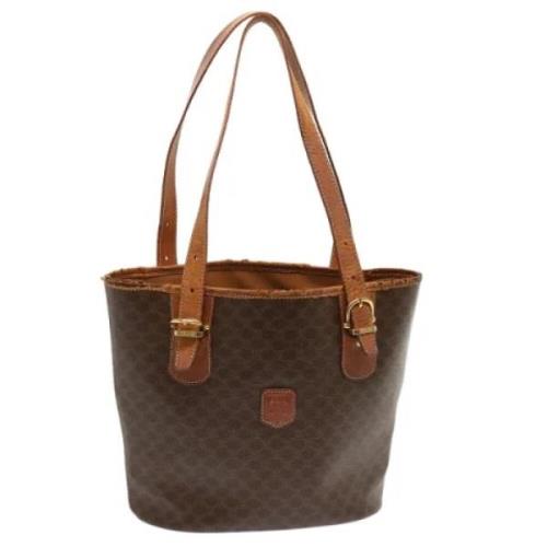 Celine Vintage Pre-owned Laeder totevskor Brown, Dam