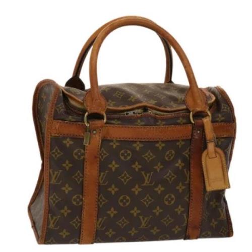 Louis Vuitton Vintage Pre-owned Canvas resvskor Brown, Dam