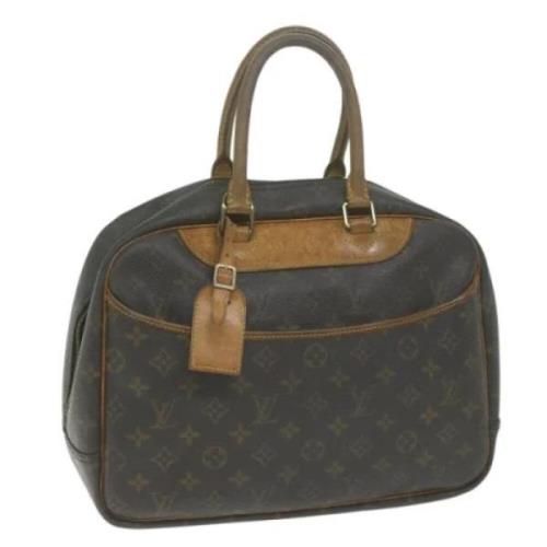 Louis Vuitton Vintage Pre-owned Canvas handvskor Brown, Dam