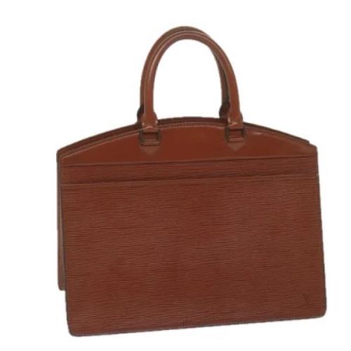 Louis Vuitton Vintage Pre-owned Laeder handvskor Brown, Dam