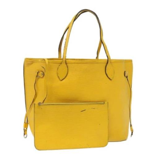 Louis Vuitton Vintage Pre-owned Laeder louis-vuitton-vskor Yellow, Dam