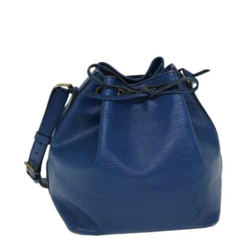 Louis Vuitton Vintage Pre-owned Laeder louis-vuitton-vskor Blue, Dam