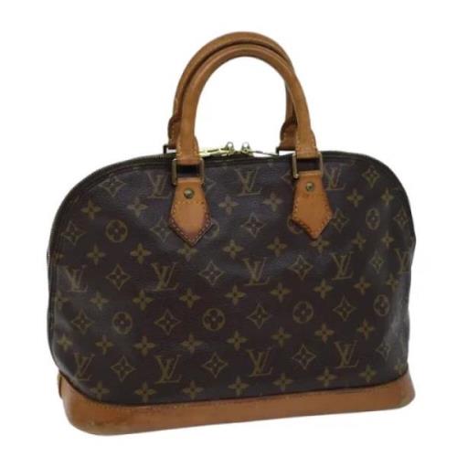 Louis Vuitton Vintage Pre-owned Canvas handvskor Brown, Dam