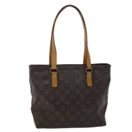 Louis Vuitton Vintage Pre-owned Canvas handvskor Brown, Dam