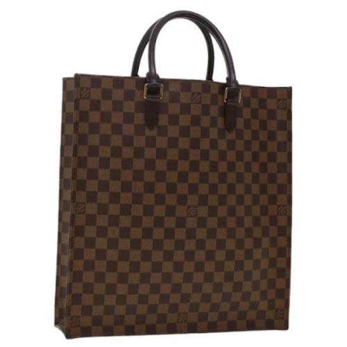 Louis Vuitton Vintage Pre-owned Canvas handvskor Brown, Dam