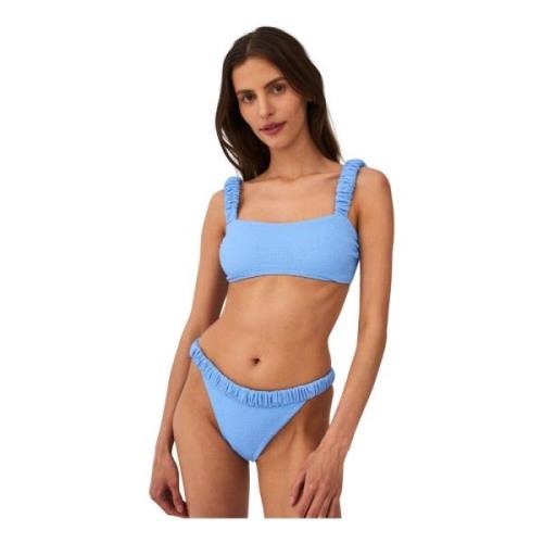 Undress Code Good Luck Charm Bikini Top Baby Blue Blue, Dam