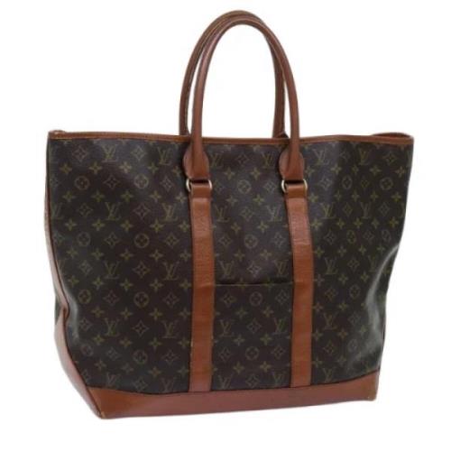 Louis Vuitton Vintage Pre-owned Canvas louis-vuitton-vskor Brown, Dam