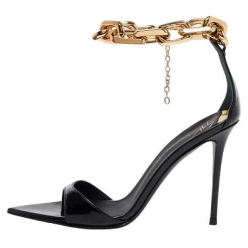 Giuseppe Zanotti Pre-owned Pre-owned Laeder sandaler Black, Dam