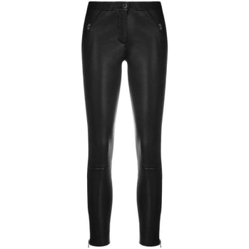 Arma Stretch Fitted Biker Leggings Black, Dam