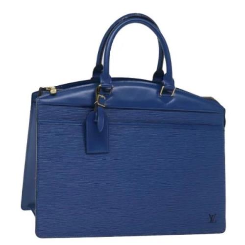 Louis Vuitton Vintage Pre-owned Laeder handvskor Blue, Dam