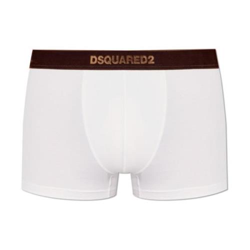 Dsquared2 Bomullsboxershorts White, Herr