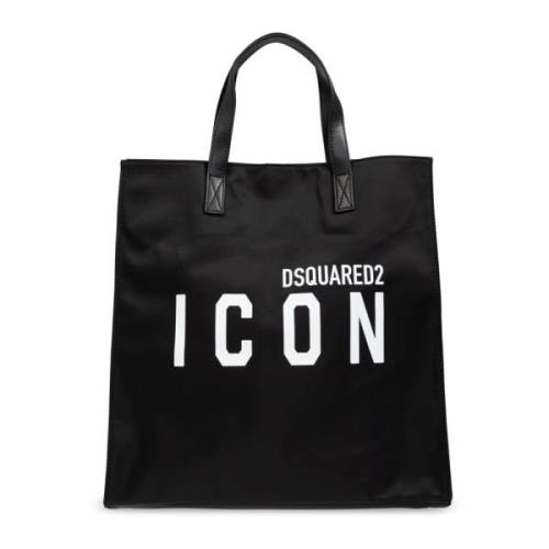 Dsquared2 Be Icon shopper väska Black, Herr