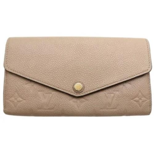 Louis Vuitton Vintage Pre-owned Tyg plnbcker Beige, Dam