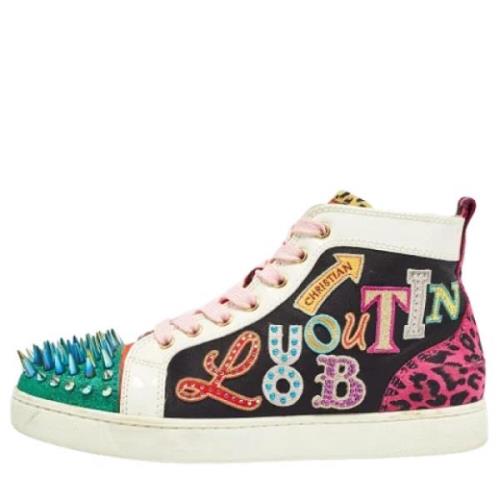 Christian Louboutin Pre-owned Pre-owned Laeder sneakers Multicolor, Da...