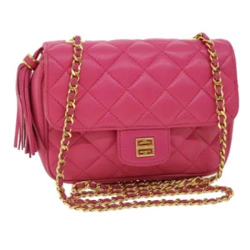 Givenchy Pre-owned Pre-owned Laeder axelremsvskor Pink, Dam