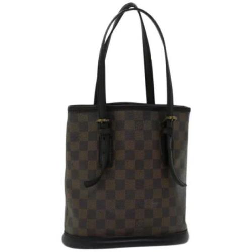 Louis Vuitton Vintage Pre-owned Canvas louis-vuitton-vskor Brown, Dam