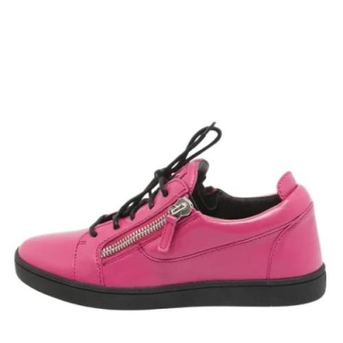 Giuseppe Zanotti Pre-owned Pre-owned Laeder sneakers Pink, Dam