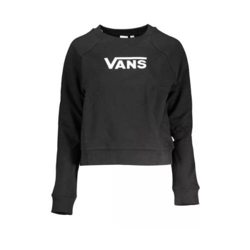 Vans Svart Bomullströja med Logotryck Black, Herr