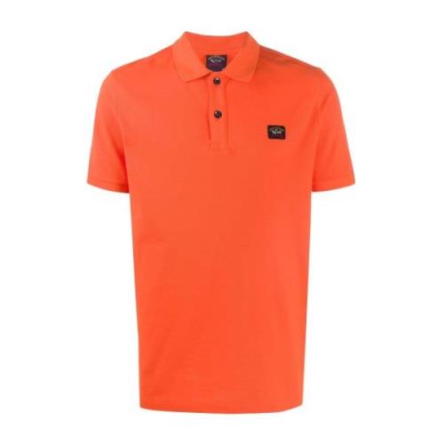 Paul & Shark Klassisk Polo Tröja 630C Orange, Herr