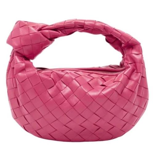 Bottega Veneta Vintage Pre-owned Laeder handvskor Pink, Dam