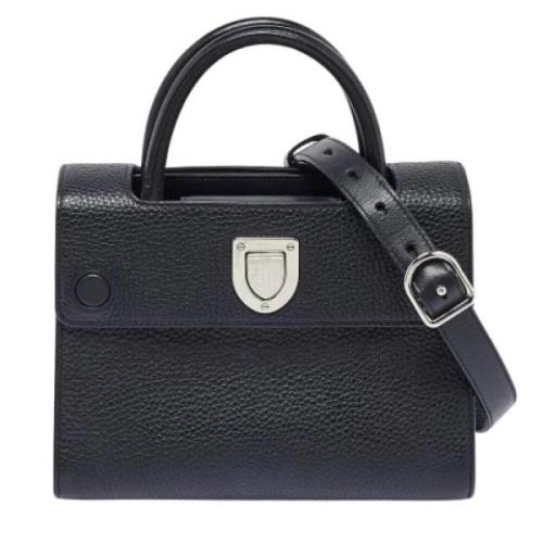 Dior Vintage Pre-owned Laeder totevskor Black, Dam